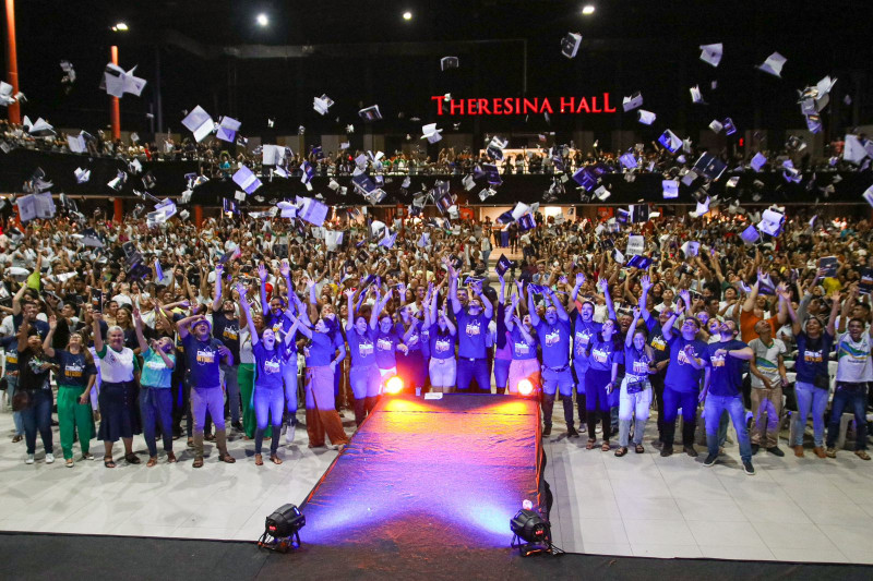 Enem 2023: 6 mil estudantes participam do Corujão da Vitória, no Theresina Hall