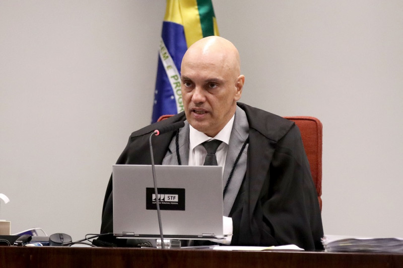 Relator da matéria, ministro Alexandre de Moraes - (Gustavo Moreno/SCO/STF)