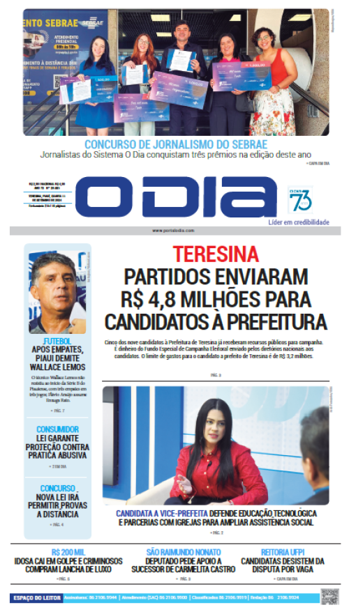 Confira os principais destaques do Jornal O Dia desta quarta-feira (11) - (Reprodução)