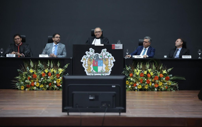 Na abertura do ano legislativo, novo presidente do TJPI diz que ano "será marcado por aproximar o Judiciário à sociedade"