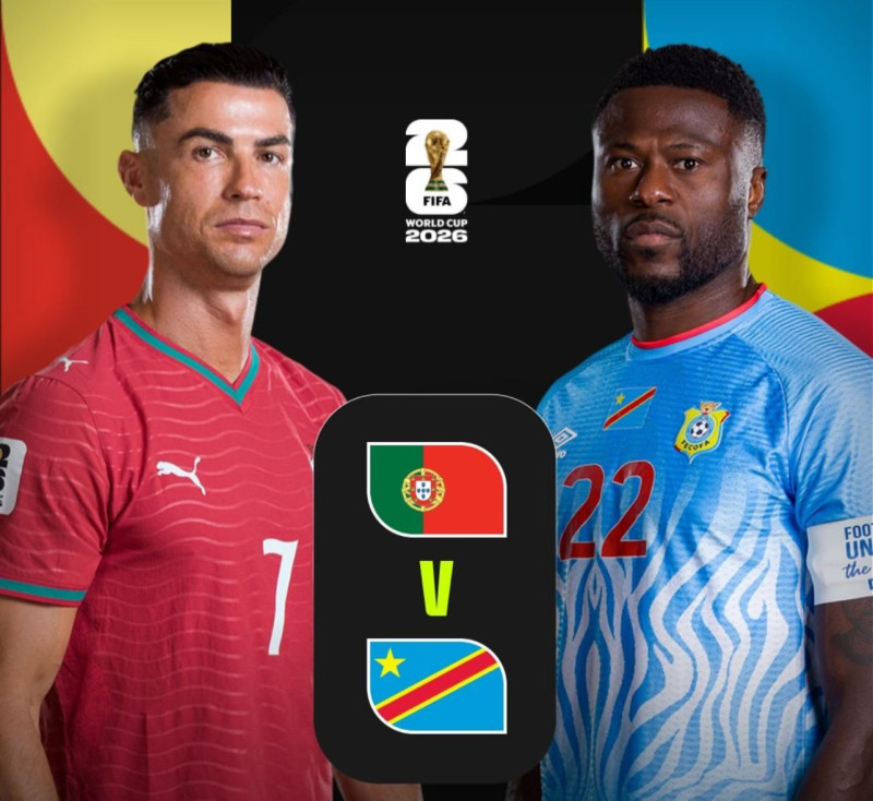 Portugal x RD Congo: onde assistir ao vivo, horário e prováveis escalações pela Copa do Mundo 2026