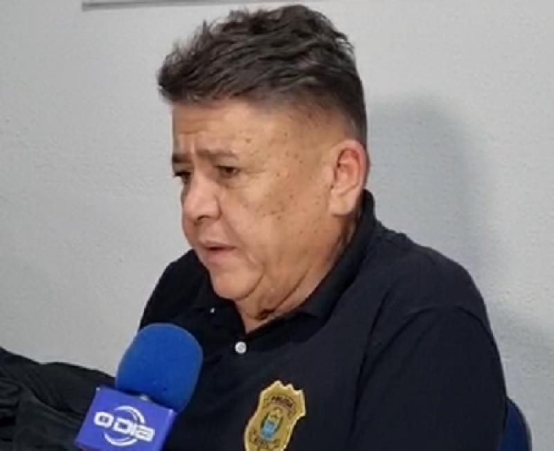 Delegado Sérgio Alencar, titular do 1º DP de Teresina - (Reprodução)