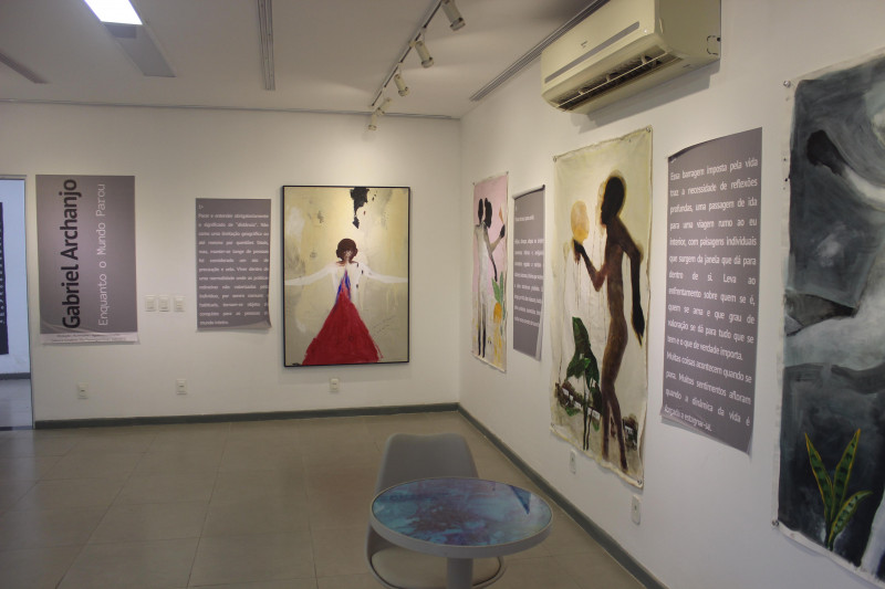 Galeria expõe obras de piauienses e é opção cultural em Teresina