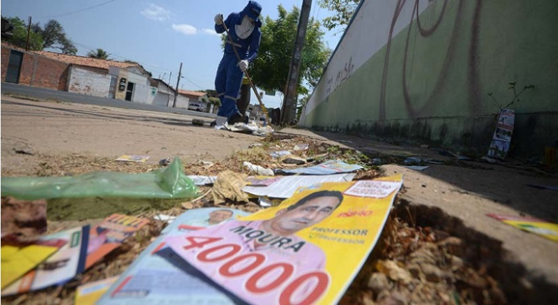 "Partido Sustentável": selo vai reconhecer siglas que derem destino correto a materiais de campanha