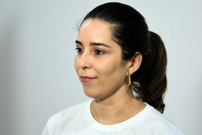 Lana Graziela, assistente social do Lar de Misericórdia - (Jailson Soares/O Dia)