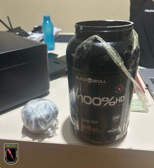 Chef de culinária oriental é preso no Piauí ao receber droga em pote de whey protein