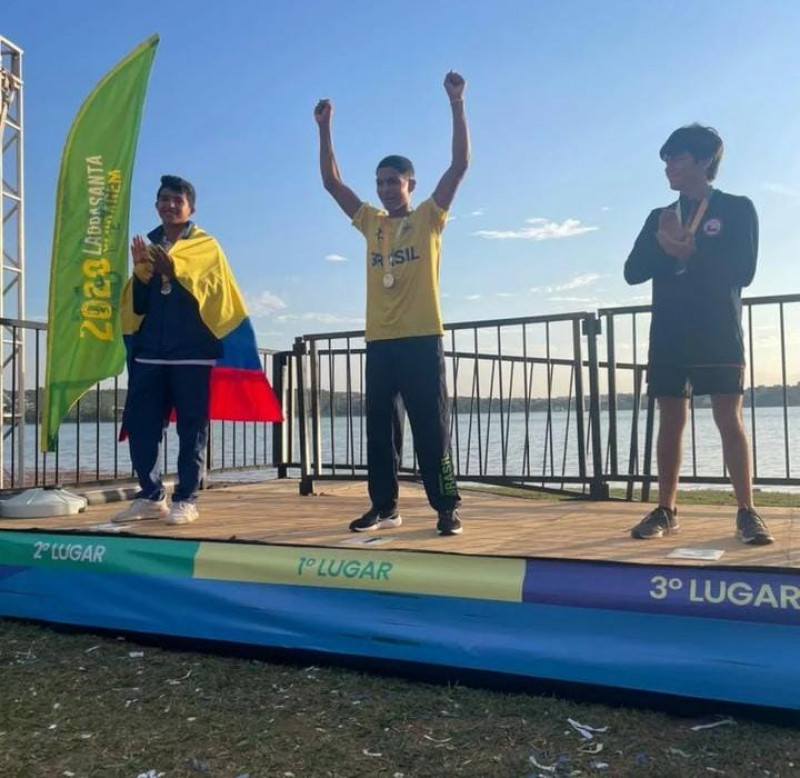Piauienses conquistam três medalhas de ouro no Sul-Americano de Canoagem, em MG