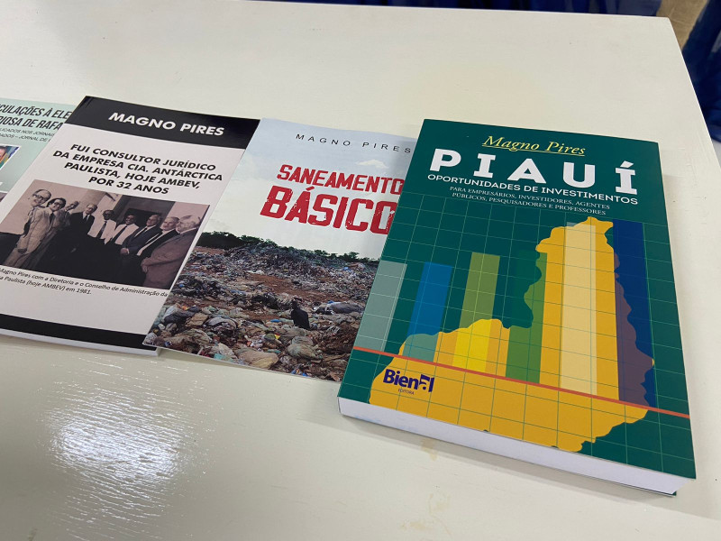 Advogado Magno Pires lança livro sobre as potencialidades econômicas do Piauí - (Joelma Moura/O Dia)