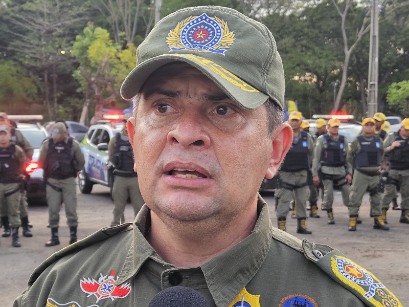 comandante-geral da Polícia Militar do Piauí, Scheivann Lopes - (Jailson Soares)