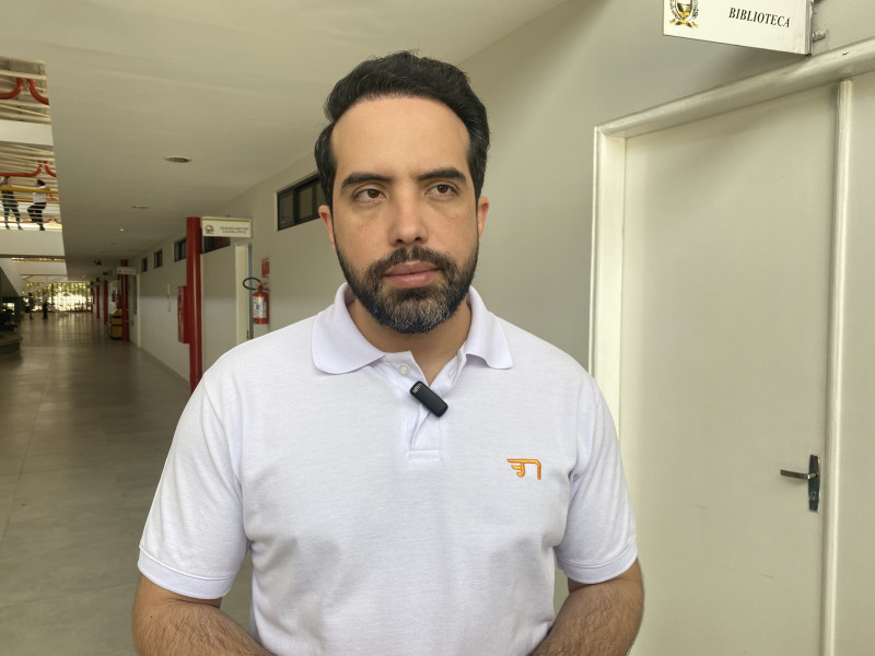 Professor Tonny Kerley (Novo), candidato a prefeito de Teresina - (Márcia Gabriele / O Dia )