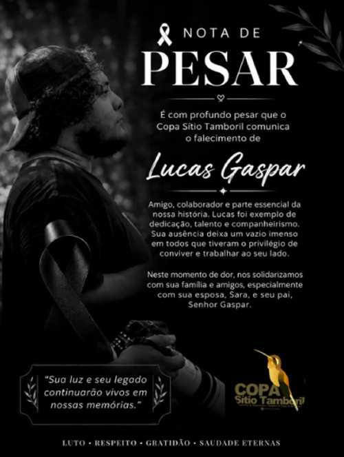 Jornalista Lucas Gaspar é encontrado morto em praça na zona Leste de Teresina - (Reprodução/redes sociais)