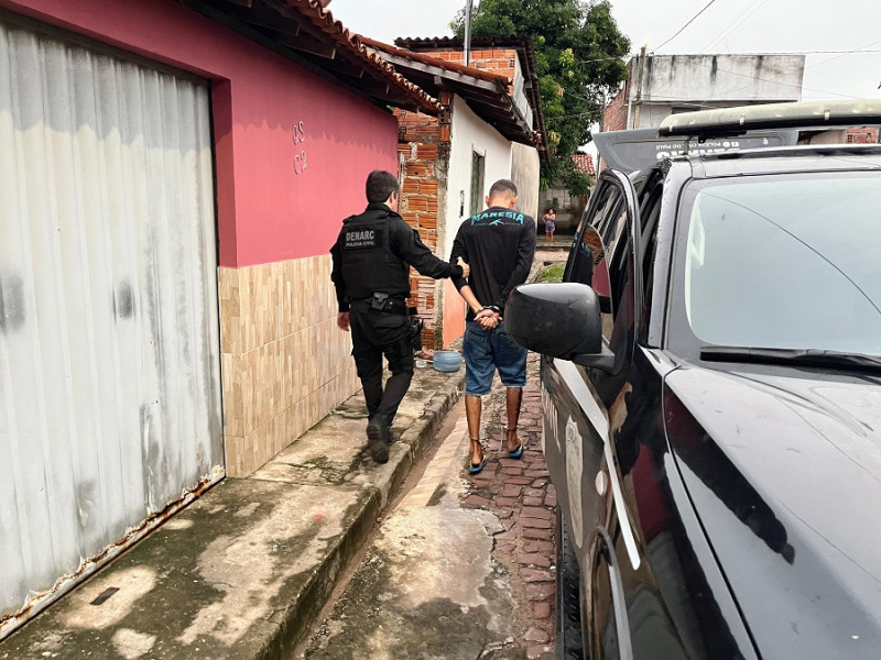 Faccionados do Bonde dos 40 são presos em operação contra tráfico de drogas - (Divulgação / Polícia Civil - PI)