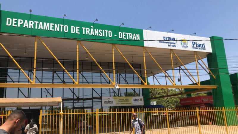 Sede do Departamento de Trânsito do Piauí (Detran-PI) - (Ezequiel Araújo / O Dia)