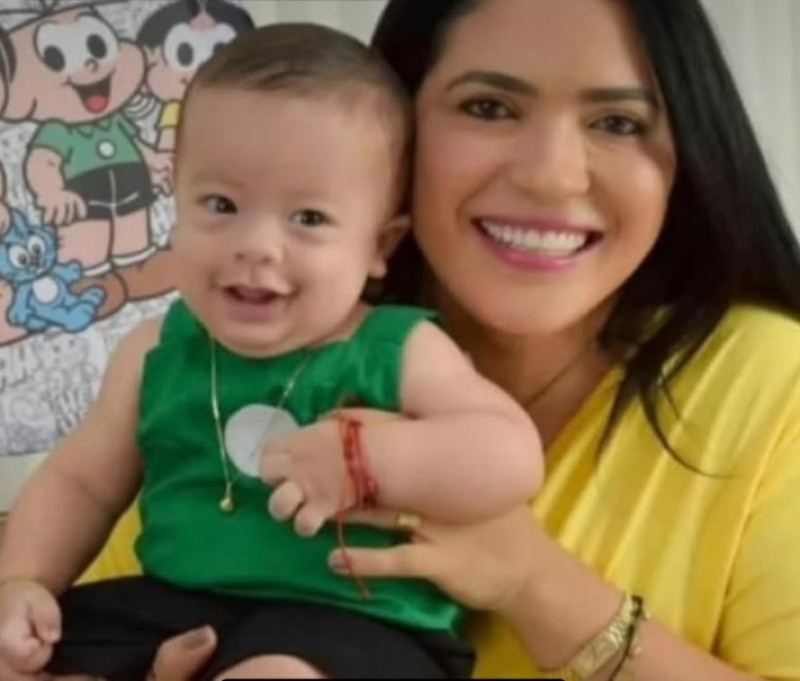 A primeira-dama Antonia Naiana costumava compartilhar em suas redes sociais momentos da rotina familia - (Reprodução/redes sociais)