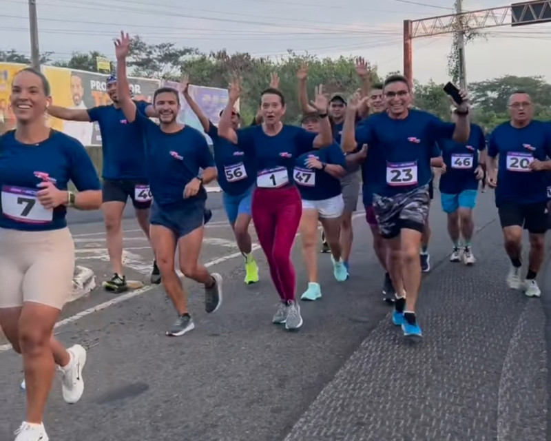 Corrida de aniversário de Edinan Coutinho - (Divulgação)