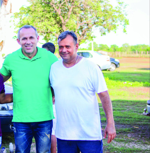 Wilson Capote no último sábado esteve na localidade São José em José de Freitas para participar de um Campeonato de Futebol.