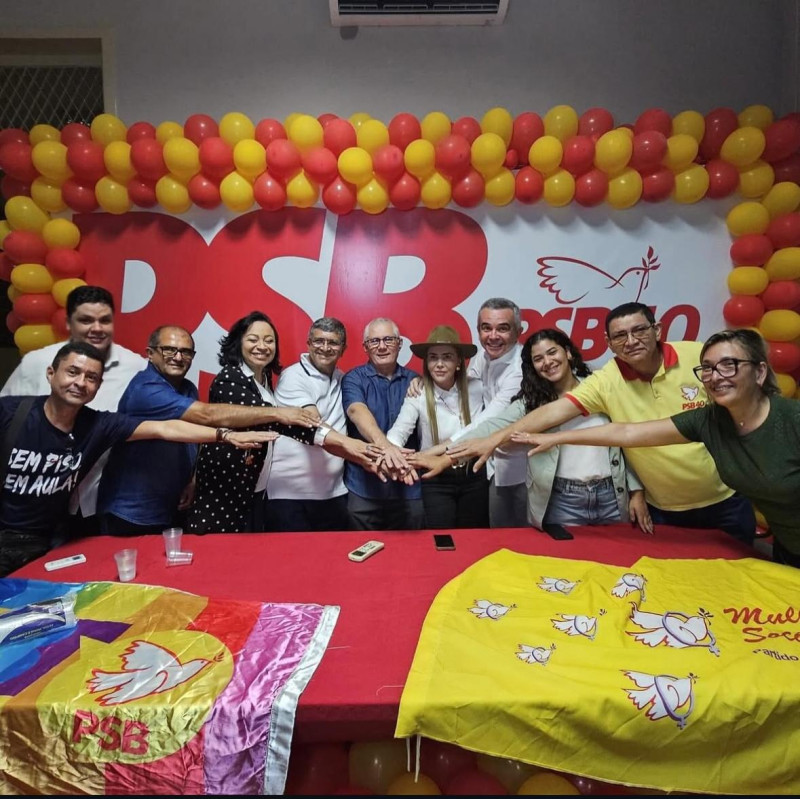 "Seguimos firmes com coragem e trabalho", diz Washington Bonfim ao assumir presidência do PSB no Piauí