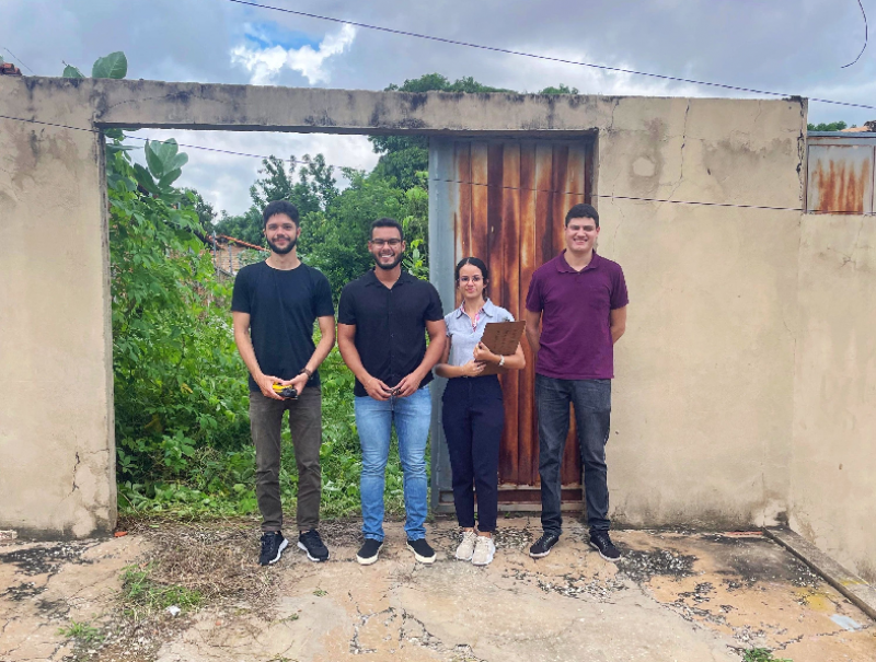 Equipe da da Secult fez uma visita técnica ao terreno onde será construído o polo cerâmico - (Reprodução/Governo do Piauí )