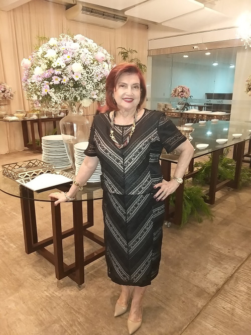 #GranfClube - Um click da querida presidente do Granf Clube de Teresina - Myrian Chaib Demes de Castro, convidada para a nossa Festa de 27 Anos da LUCIENNE EM REVISTA. Chics!!! - (Lucicêne Sampaio)