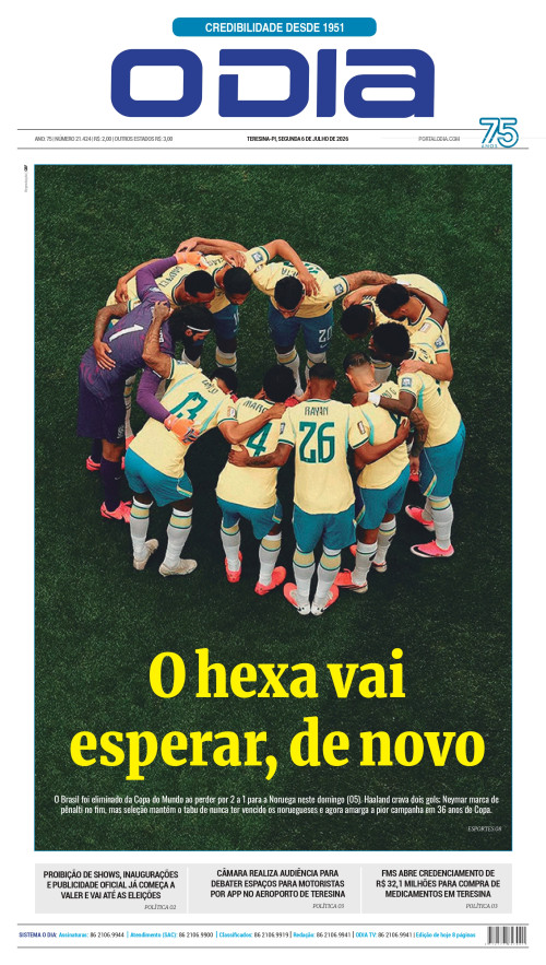 Confira os principais destaques do Jornal O Dia desta segunda-feira (06)