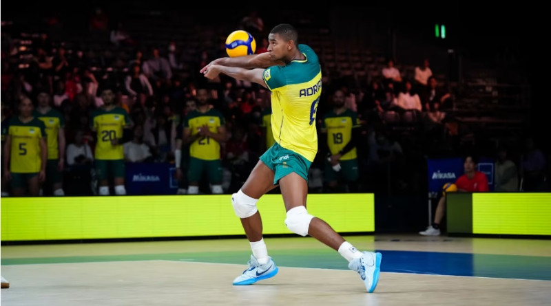 Olimpíadas: Adriano estreia, é o maior pontuador, mas não evita derrota do Brasil no Vôlei