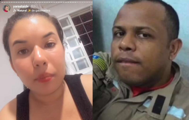 Yara Ataide, jornalista agredida pelo ex-marido, diz que sargento descumpriu medida protetiva. - (Reprodução)