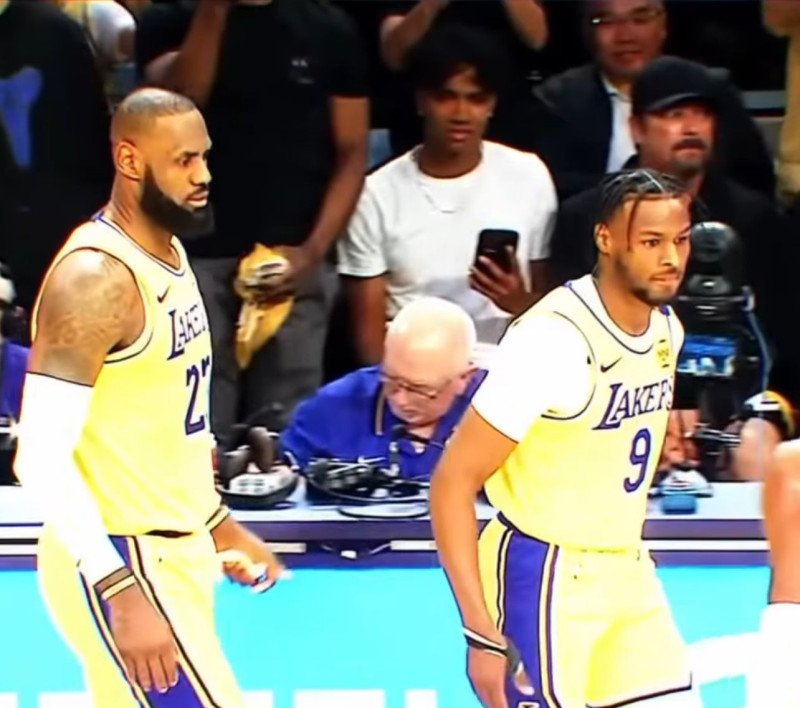 NBA: Lakers vencem Timberwolves na estreia de LeBron e Bronny - (Reprodução)