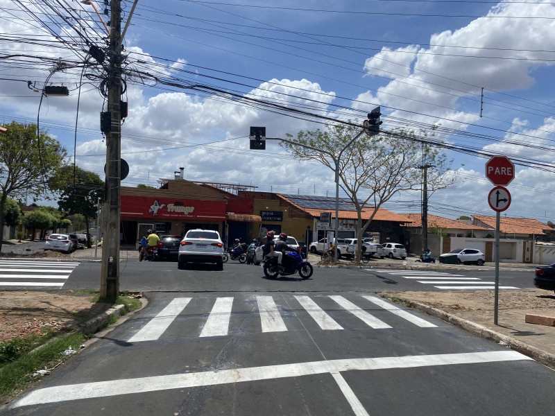Novos semáforos instalados na zona Leste de Teresina - (Divulgação/Strans)