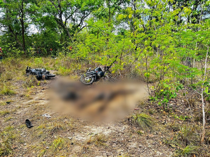 Corpo de homens desaparecidos são encontrados na zona rural de Timon - (Reprodução/Whatsapp)