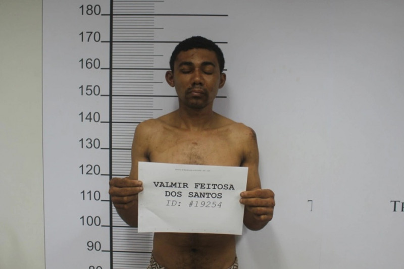 Valmir Feitosa teve sua prisão em flagrante convertida em preventiva - (Divulgação/Polícia Civil)