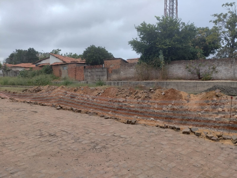 Moradores do bairro Ilhotas protestam contra fechamento de passagens de nível durante obra do metrô - (Reprodução)