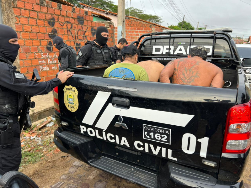 Ao todo, sete pessoas foram presas na operação deflagrada hoje (4) - (Divulgação/Polícia Civil)