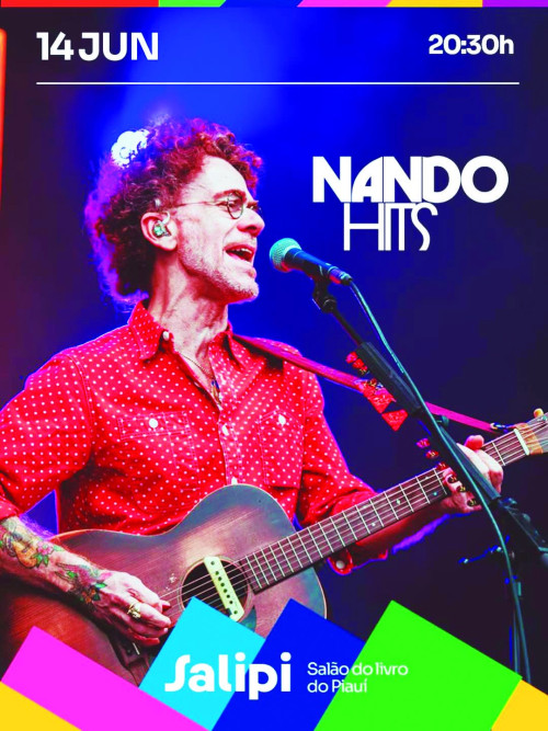 O Salão Livro do Piauí traz a Teresina um dos maiores nomes da música popular brasileira: Nando Reis - (Divulgação)