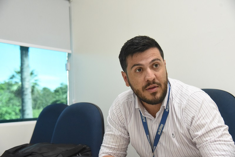 Johnny Monteiro é gerente na Equatorial Piauí e explica o impacto que as ligações clandestinas causam na prestação do serviço - (Assis Fernandes/O Dia)
