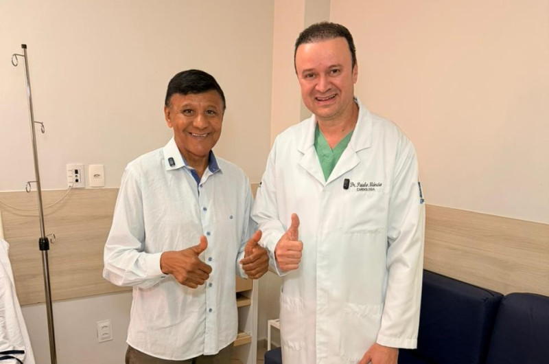 "É hora de recomeço": vereador Pedro Alcântara celebra alta após artéria 99% obstruida