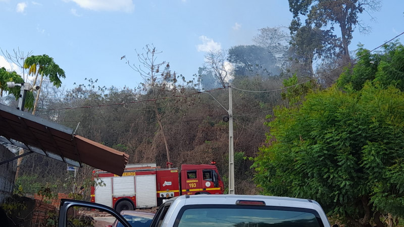 Incêndio no Bairro Socopo  - (Enviada por moradores )