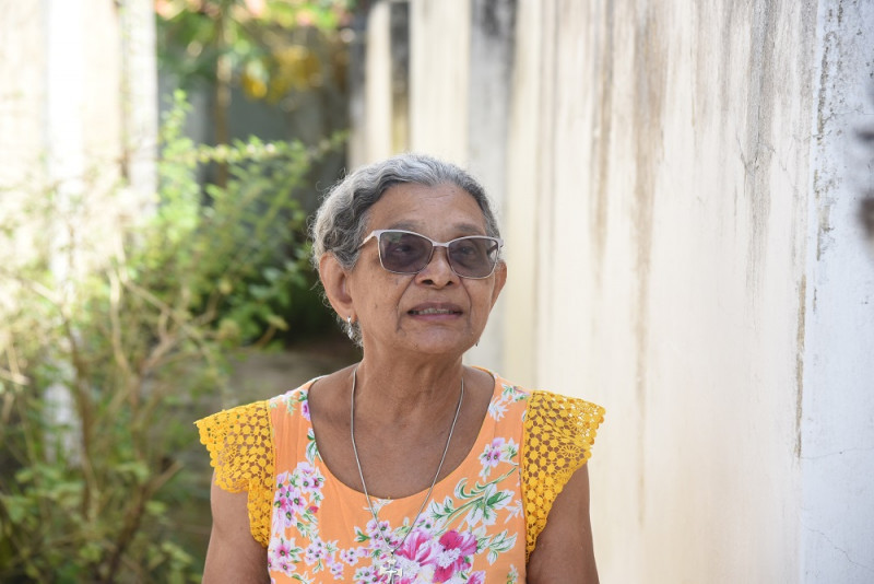 Maria Moreira, aposentada - ((Foto: Assis Fernandes/O DIA))