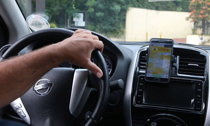Motoristas por apps esperam melhorias no estado  - (Rovena Rosa/ Agência )