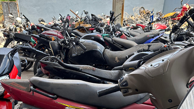 Polícia divulga lista de motos recuperadas para devolução em Teresina; confira
