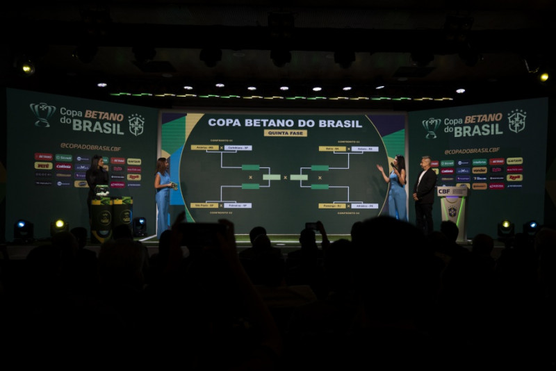 Sorteio das quartas de final da Copa do Brasil - (Thais Magalhães/CBF)