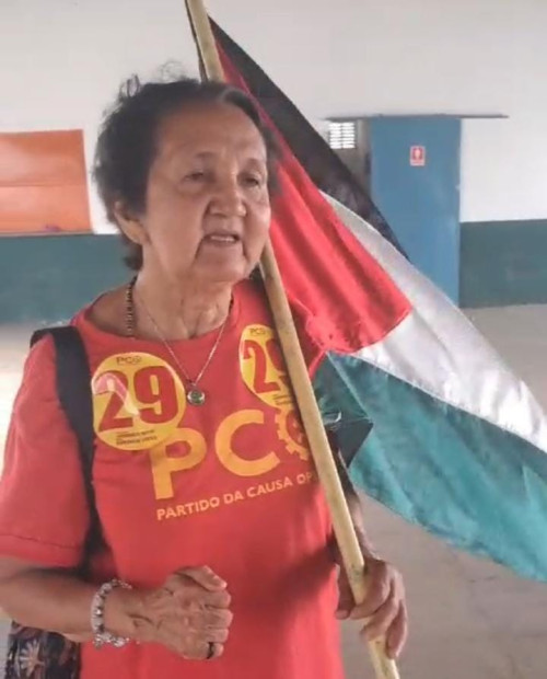 Lourdes Melo vota em Teresina e diz que "poderio econômico" definirá eleição - (Reprodução / Redes Sociais)