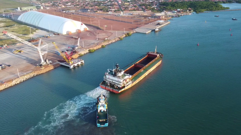 Após início das operações, Porto Piauí terá terminal de grãos e dragagem do canal para ampliar capacidade