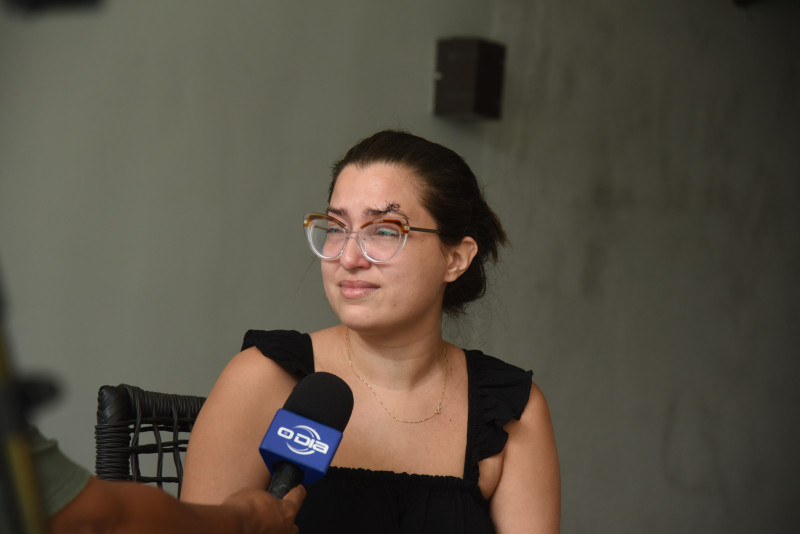 Estudante Victora Soares relata medo de ser morta  - ((Foto: Assis Fernandes/ODIA))