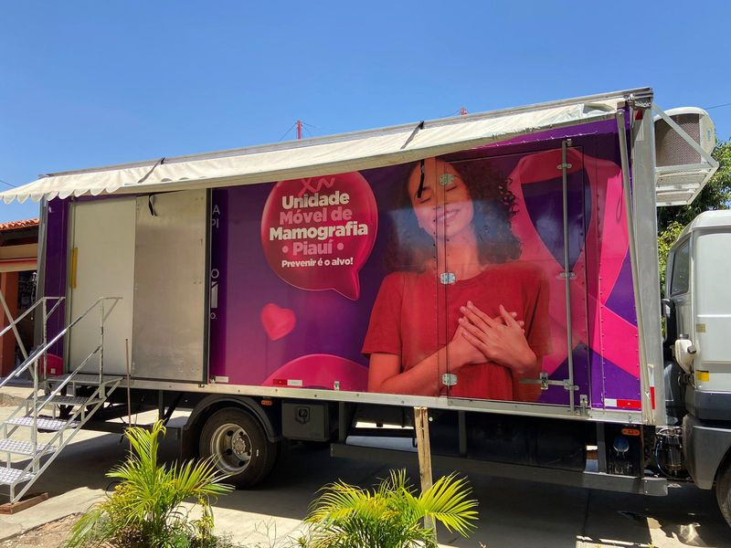 Caminhão da Mamografia realiza exames em Oeiras; veja como conseguir atendimento
