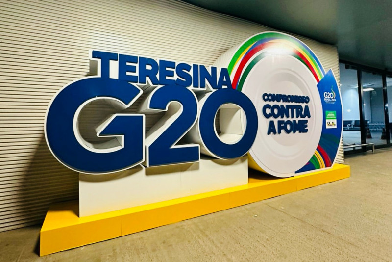 Reuniões do G20 em Teresina acontece entre os dias 22 e 24 de maio - (Reprodução/Governo Federal)