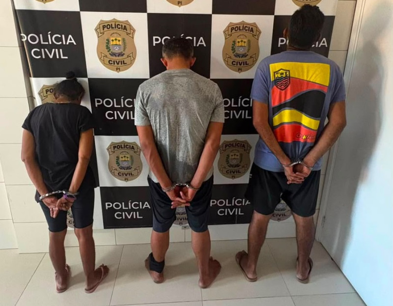 Prisões ocorridas no Centro de Teresina - (Divulgação / SSP-PI)