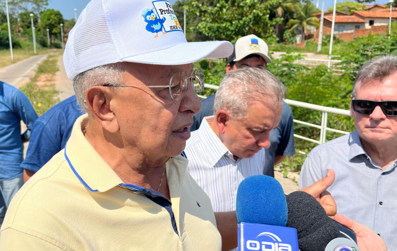 Dr. Pessoa, prefeito de Teresina  - (Victor Costa / O Dia)