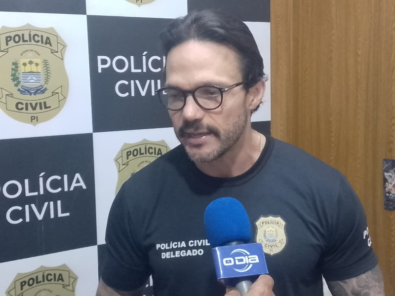 Delegado Eduardo Aquino, titular do 22º Distrito Policial de Teresina - (O Dia)