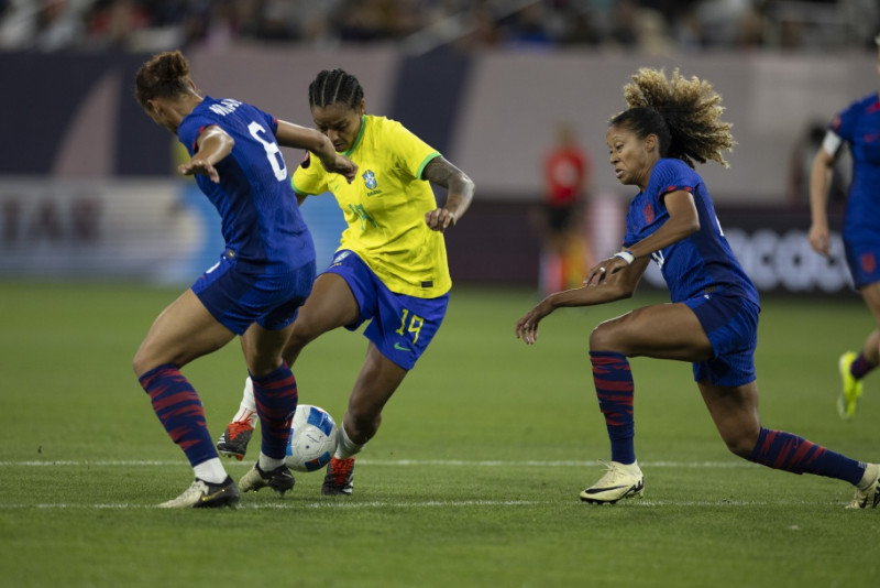 Brasil perde para os EUA e fica com o vice da Copa Ouro - (Leandro Lopes/CBF)
