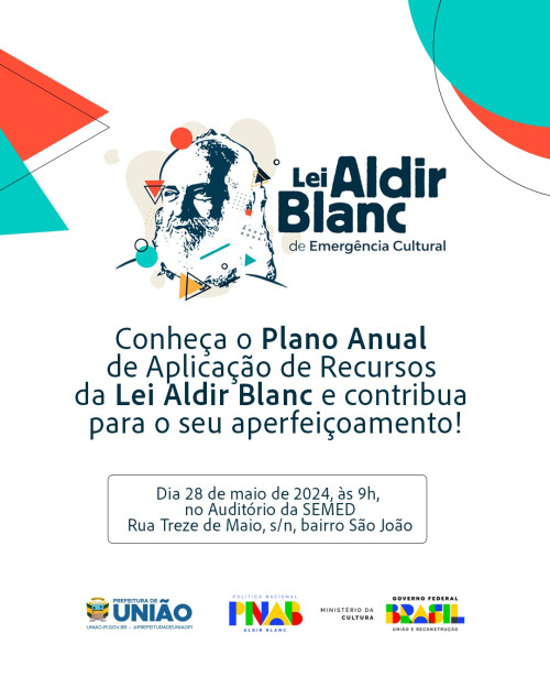 Lei Aldir Blanc fomenta cultura piauiense - (Reprodução)